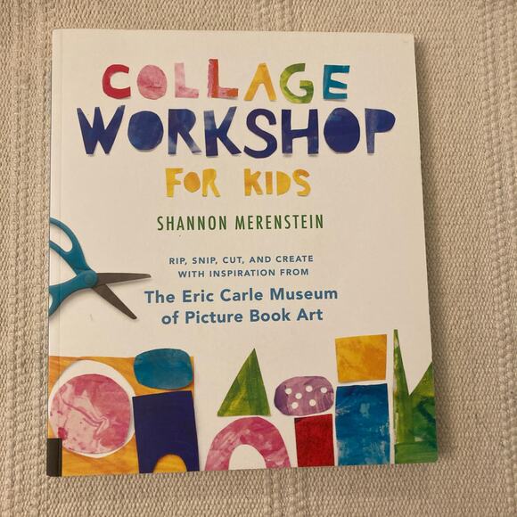 Collage Workshop for Kids book by: Shannon Merenstein ISBN: 9781631595202 book - Picture 1 of 9